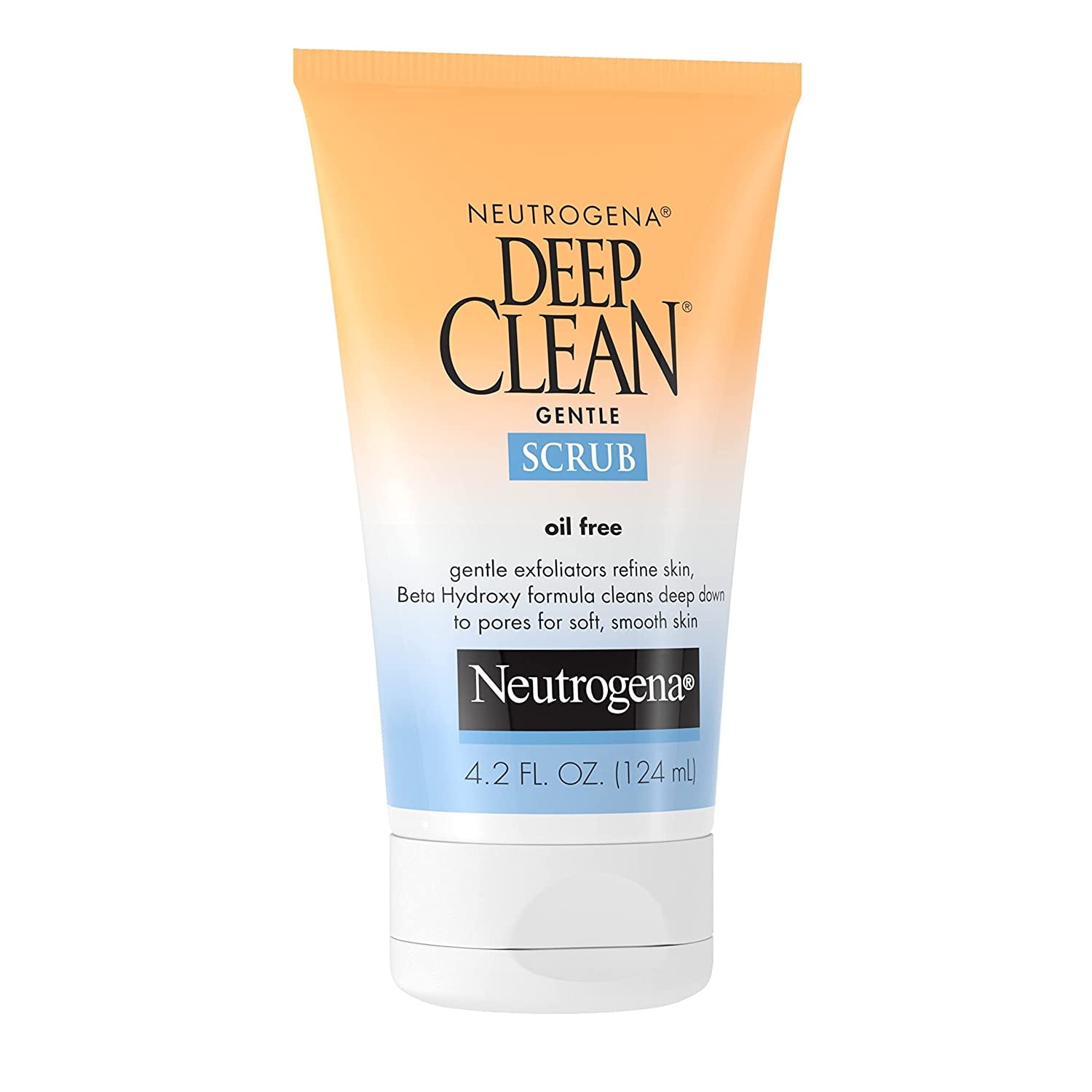 Deep Clean Gentle Daily Facial Scrub, Oil-Free Cleanser, 4.2 Fl Oz