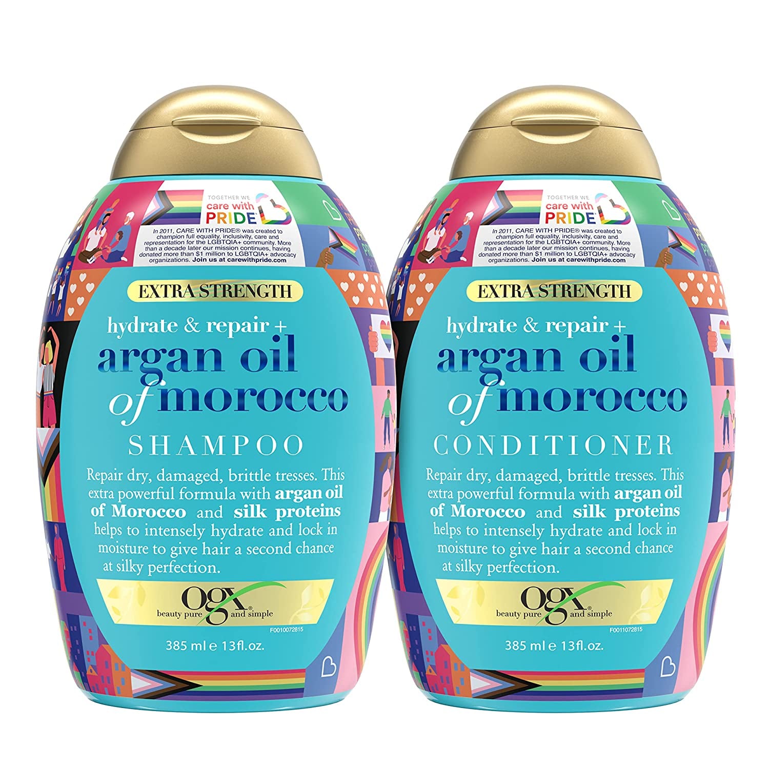 Argan Oil of Morocco Extra Strength Shampoo & Conditioner, 2 Pack