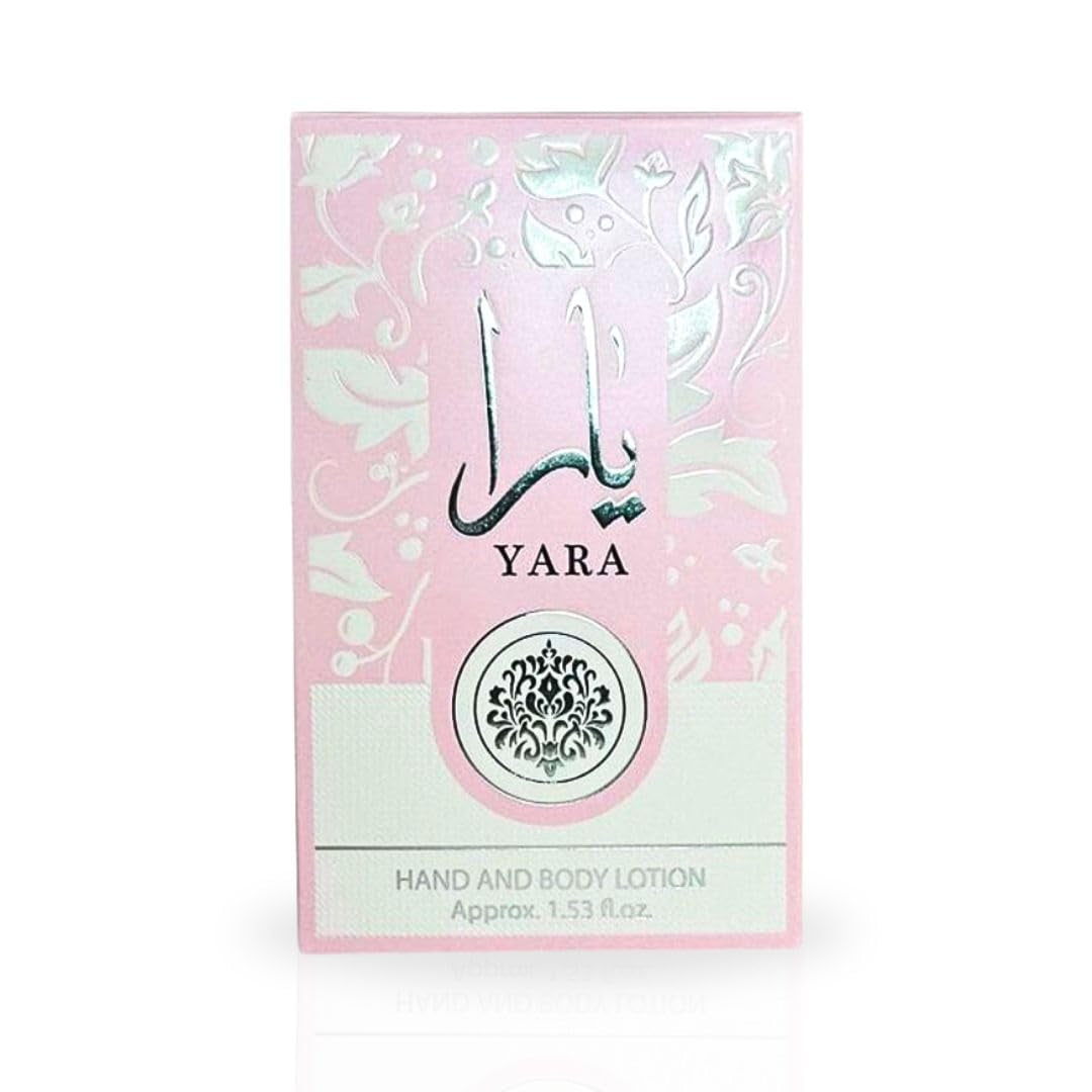 YARA Hand & Body Lotion 45ML (1.53 OZ) | Ultra Moisturizing, Skin-Nourishing, Replenishes Dry Skin, Sweet Fragrance.