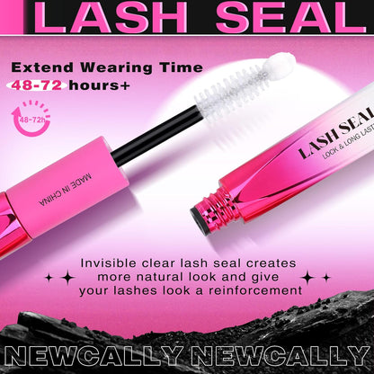 Lash Glue for Lash Clusters Bond and Seal Eyelash Glue Strong Hold Cluster Lashes Glue Waterproof Lash Bond and Seal for Eyelash Extension by