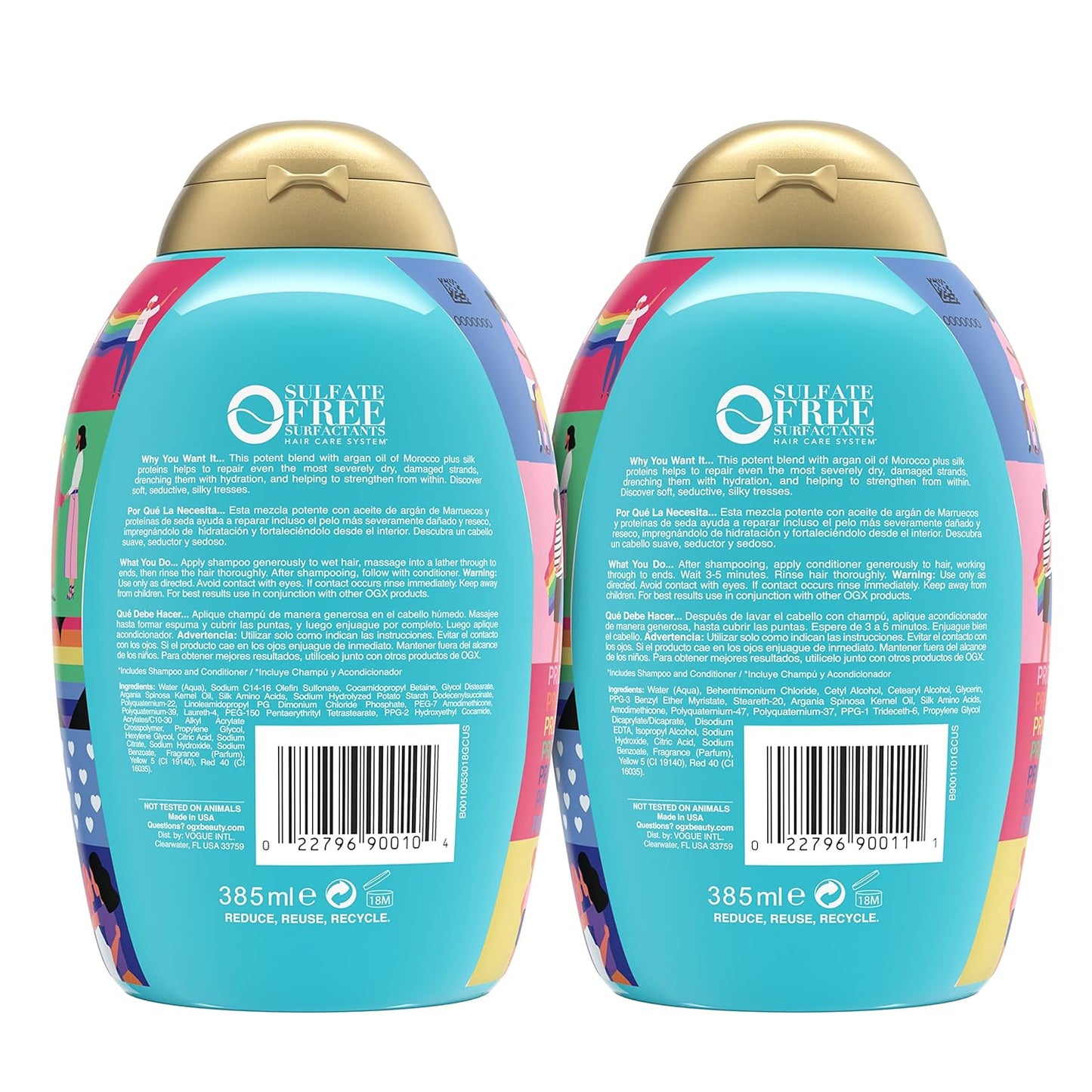 Argan Oil of Morocco Extra Strength Shampoo & Conditioner, 2 Pack